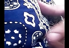 Part 1 of Sexy round soft and juicy Boobie Desi Babe playing with her bubble Boobs